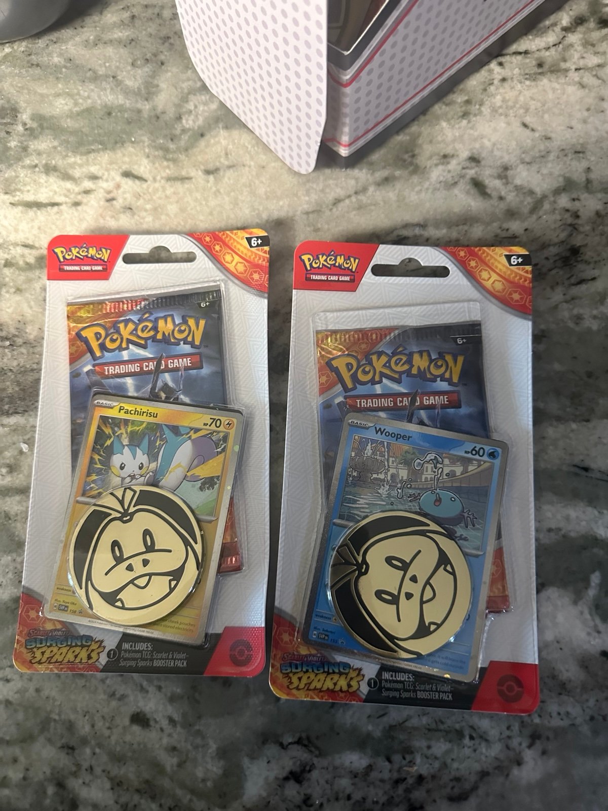 Pokemon Paradox Rift ETB and Surging Sparks promo booster pack (16packs)