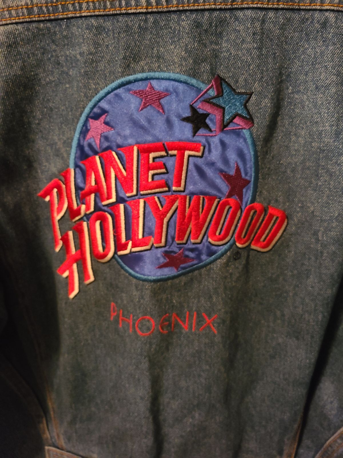 planet Hollywood jean jacket