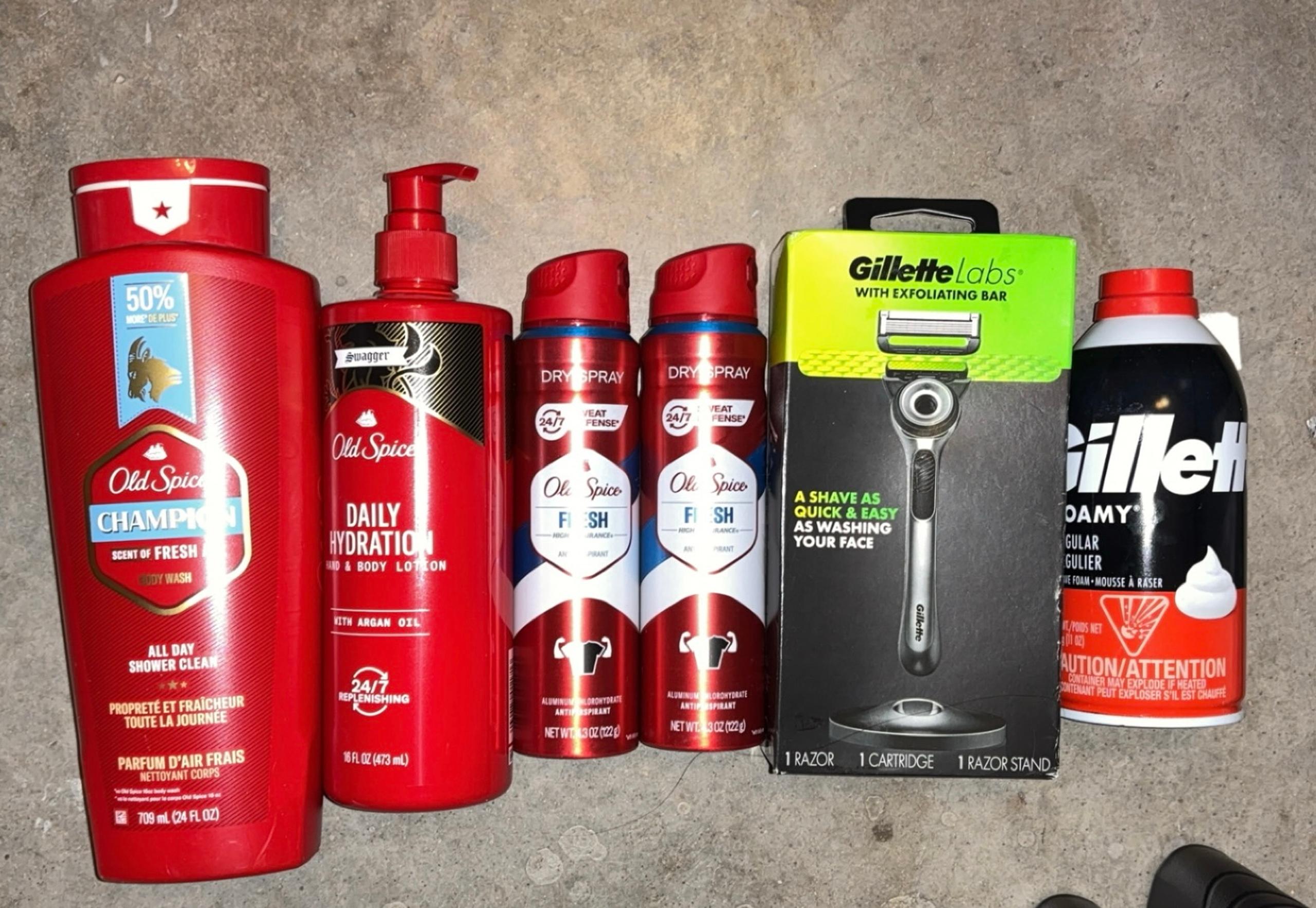 Old spice bundle