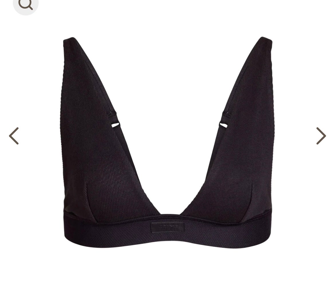 SKIMS COTTON RIB LEGGING & COTTON RIB COTTON PLUNGE BRALETTE