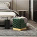 Velvet Cube Ottoman Square