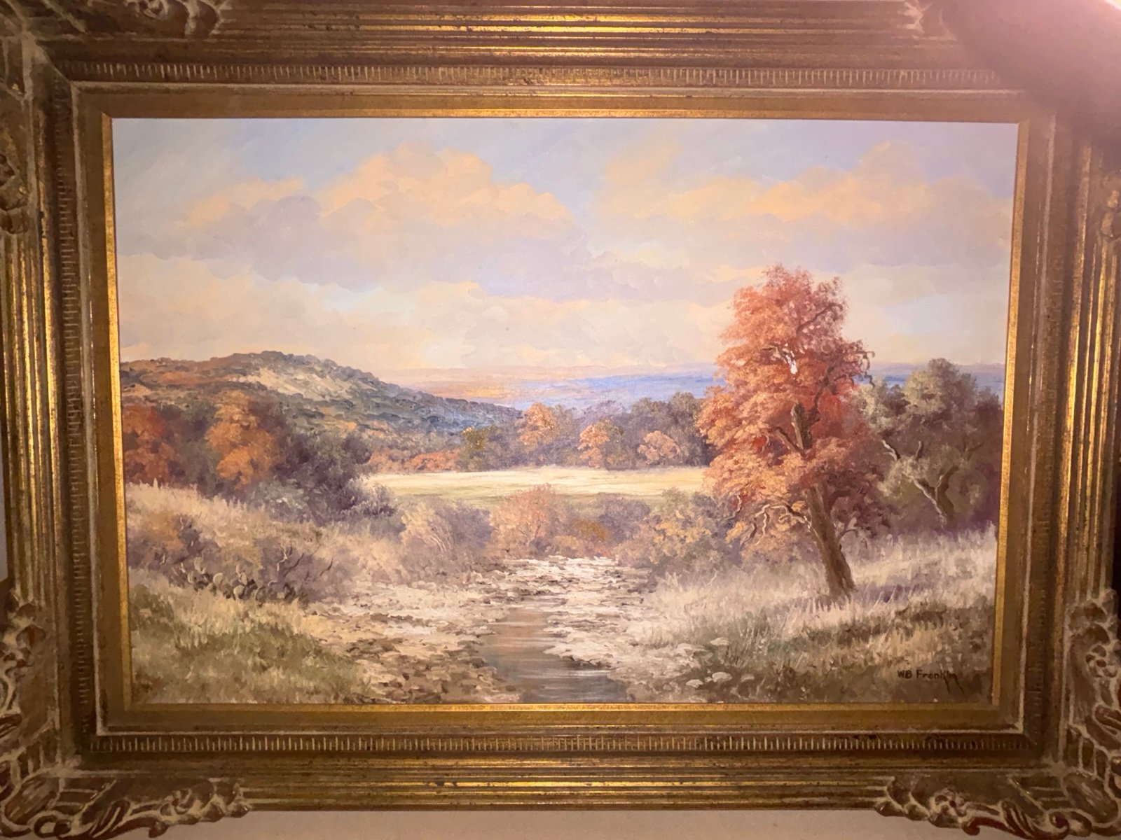 A LATE FALL by William Buchanan Dub Franklin, Jr. Original