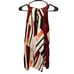 White House Black Market Women's Silk Print Halter Top, Size 6, Pre-Owned