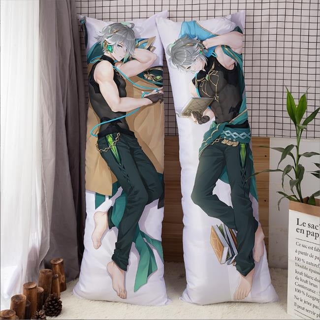 Genshin Impact Alhaitham Anime Hugging Body Pillow Case Cover