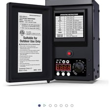 GOODSMANN Low Voltage Transformer 300 Watt with Timer, Photo Eye Sensor and Weat