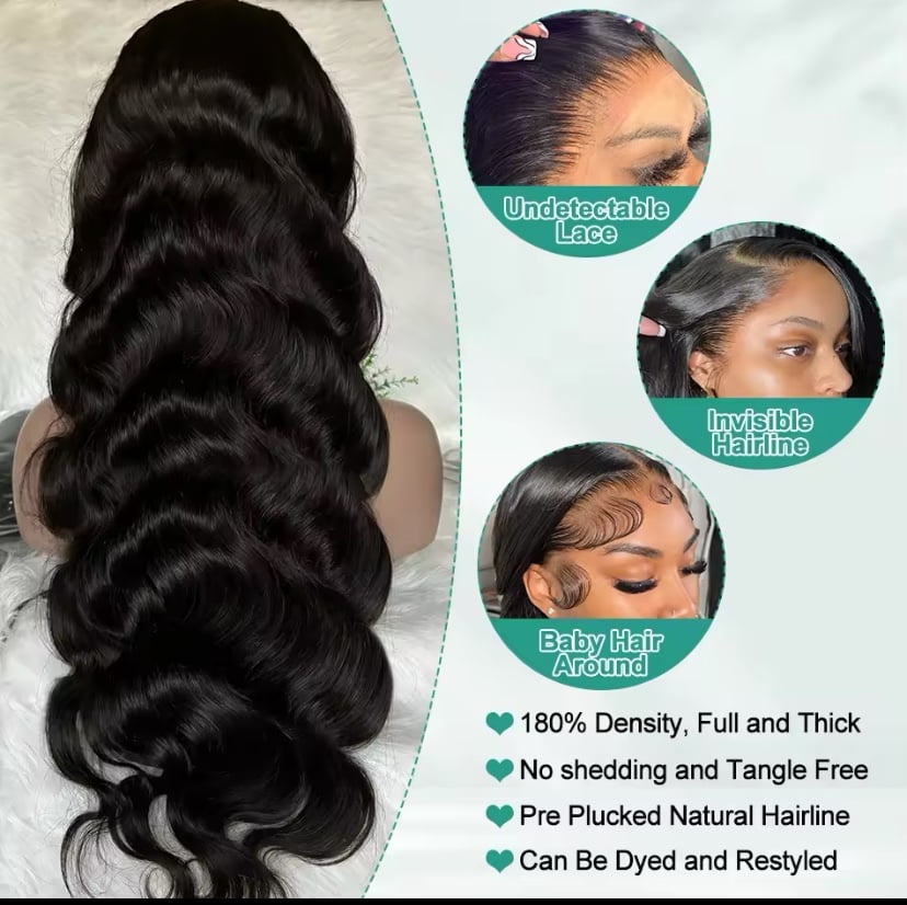Human hair blend