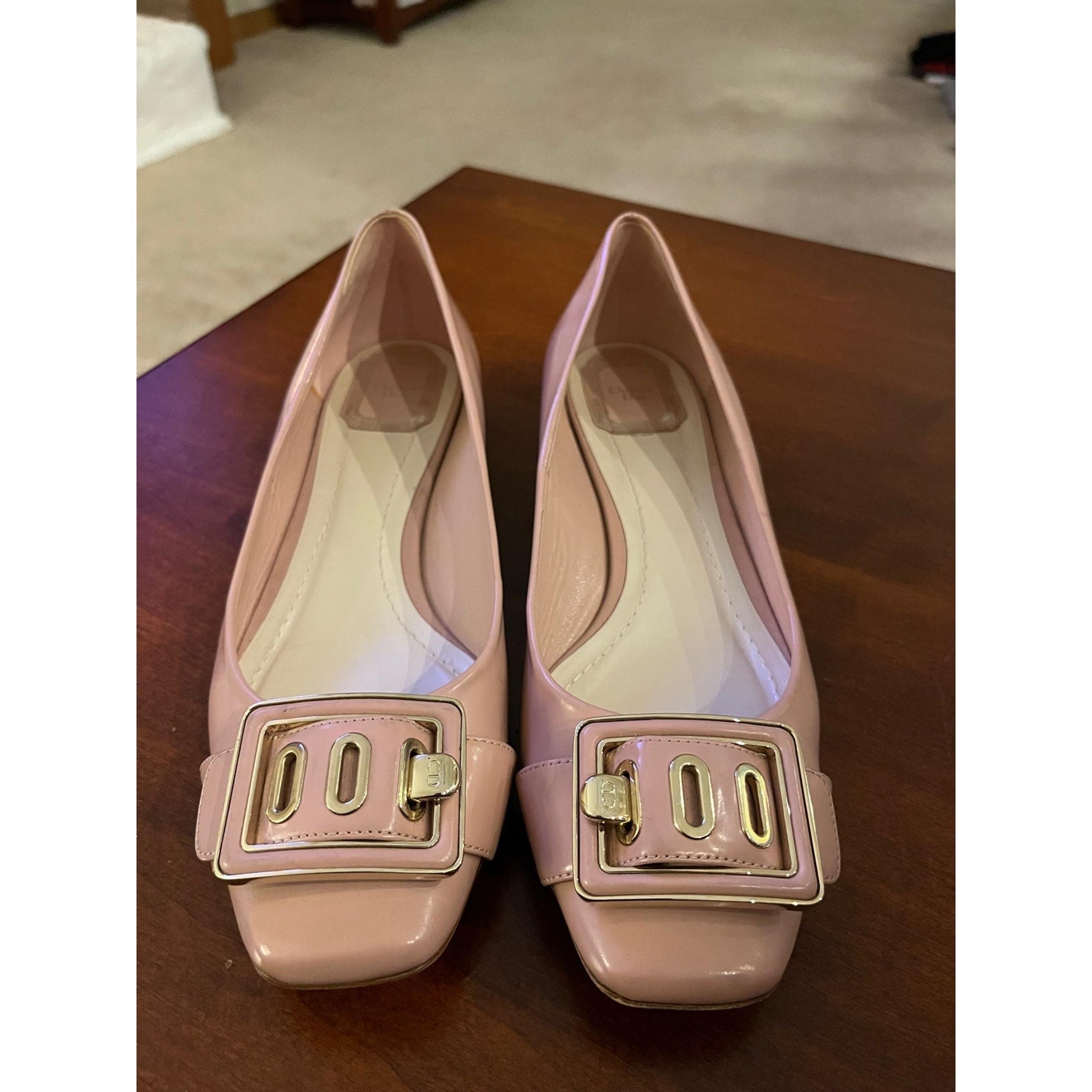 Beautiful Christian Dior Flats Size 38 1/2 (Women’s 8)