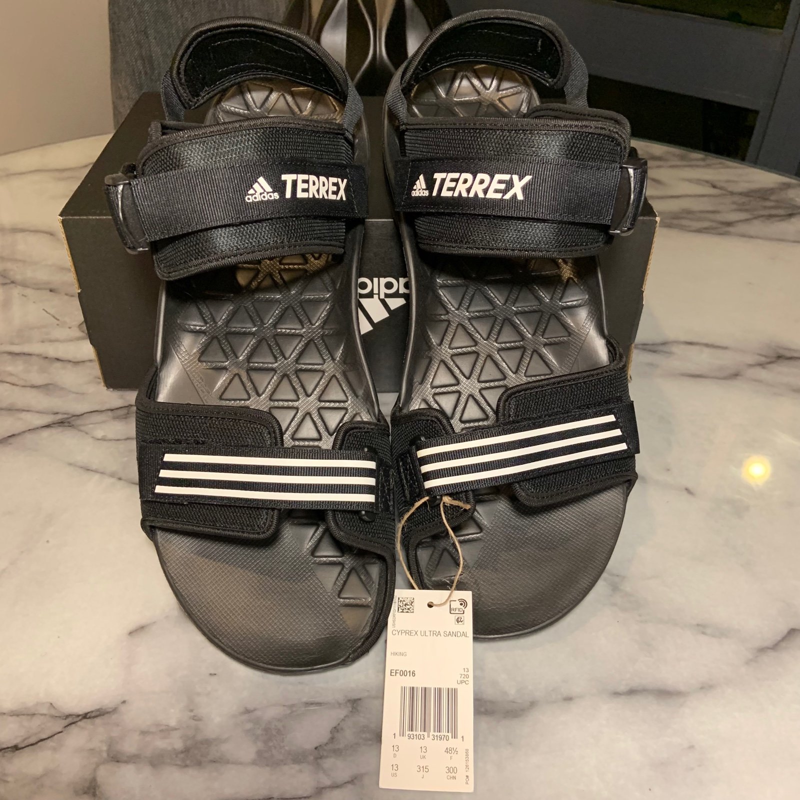 Adidas Terrex Cyprex Ultra DLX Sandals Men’s Size 13 NWT