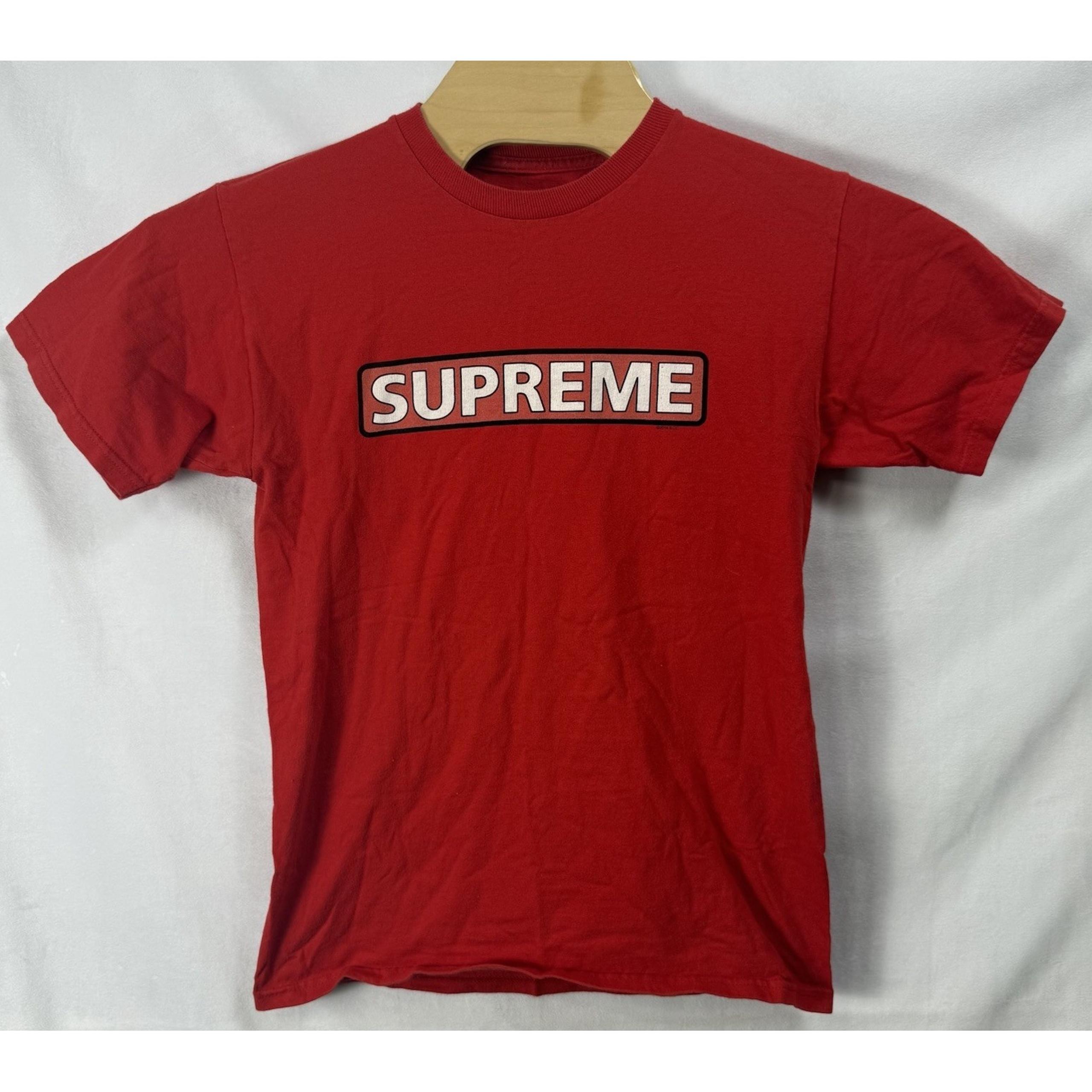 Supreme Powell Peralta 2014 Skateboard Tee Red T Shirt Men's Small