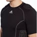 Adidas Adult Techfit 5 Pad Integrated Football Compression Shirt - Black - XL
