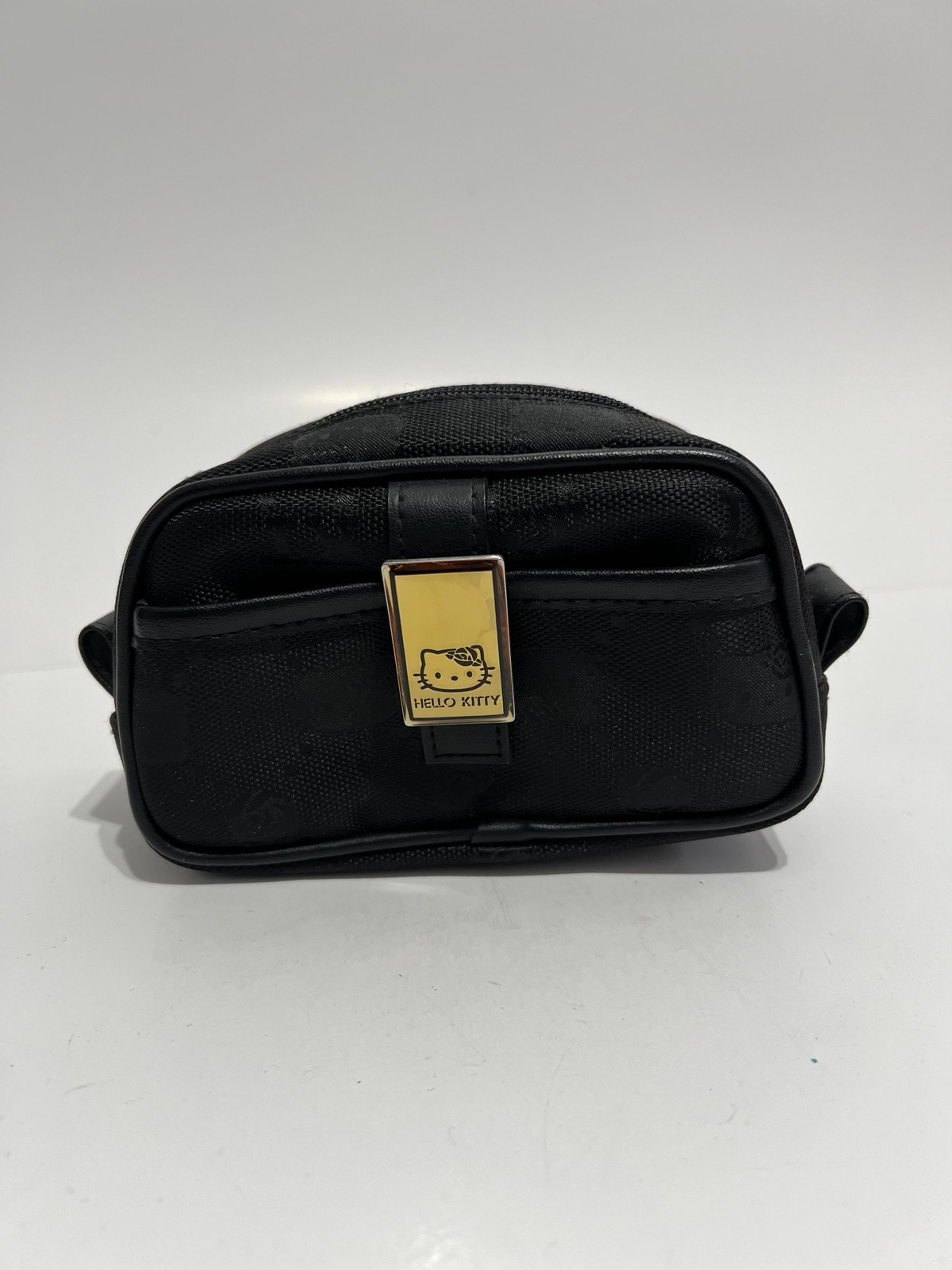 Sanrio Hello Kitty Black Mini Makeup Bag (RARE)