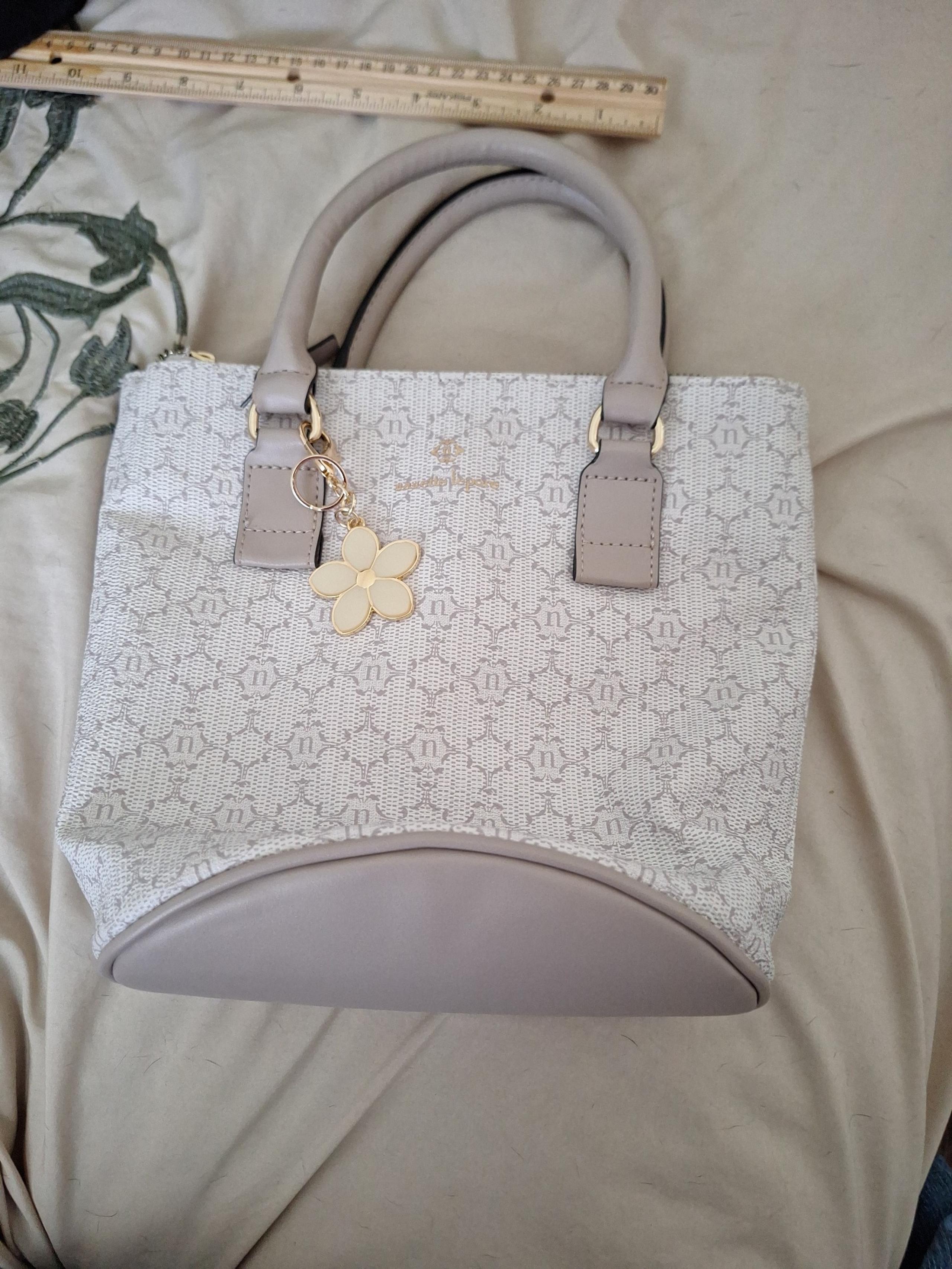 nanette lepore purse cream with Daisy
