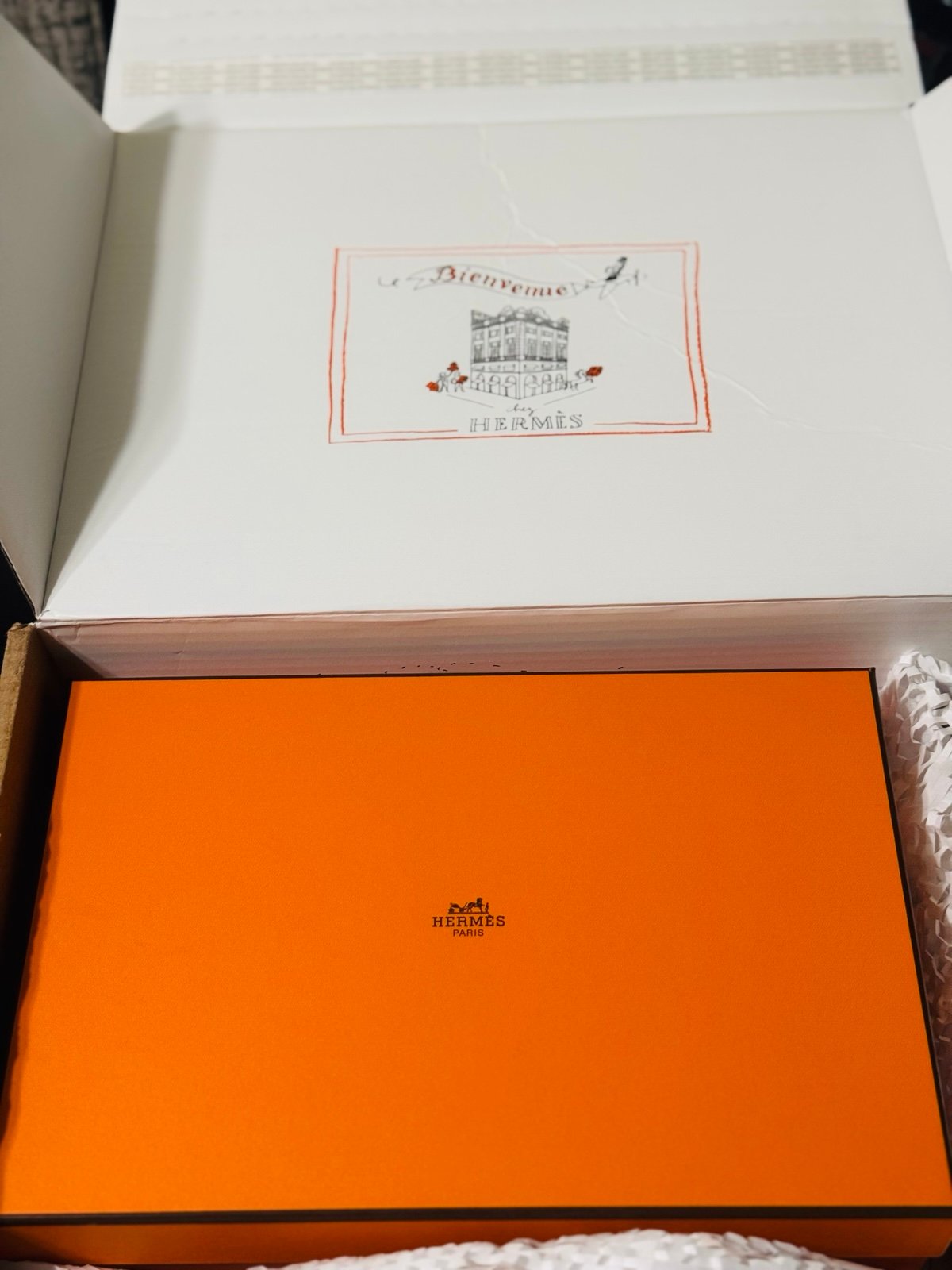 Hermes empty box