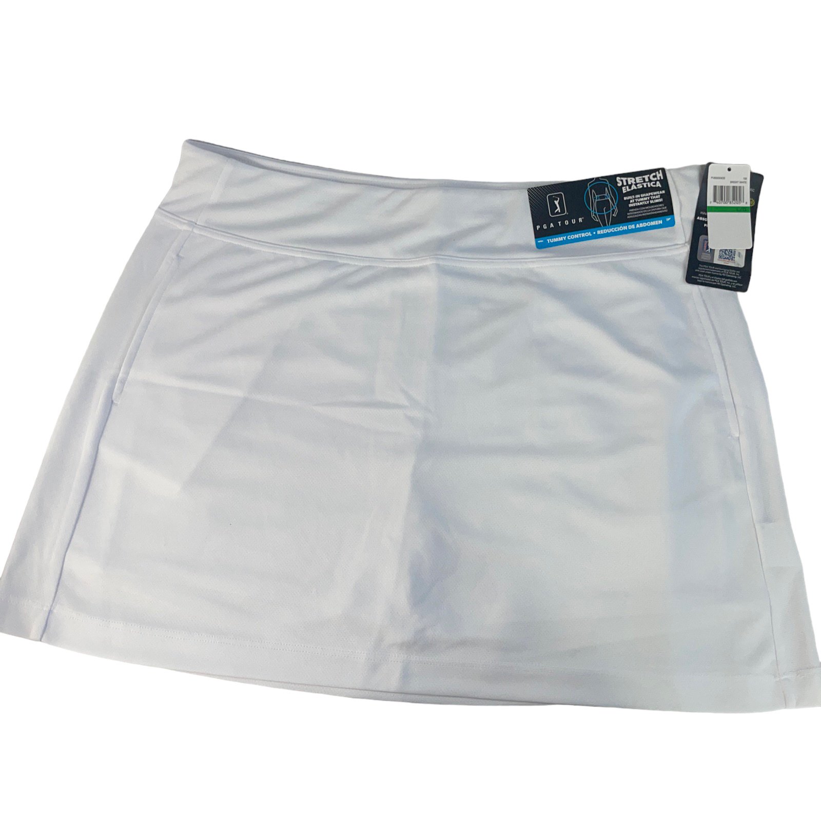 PGA Tour Womens White Skort Large