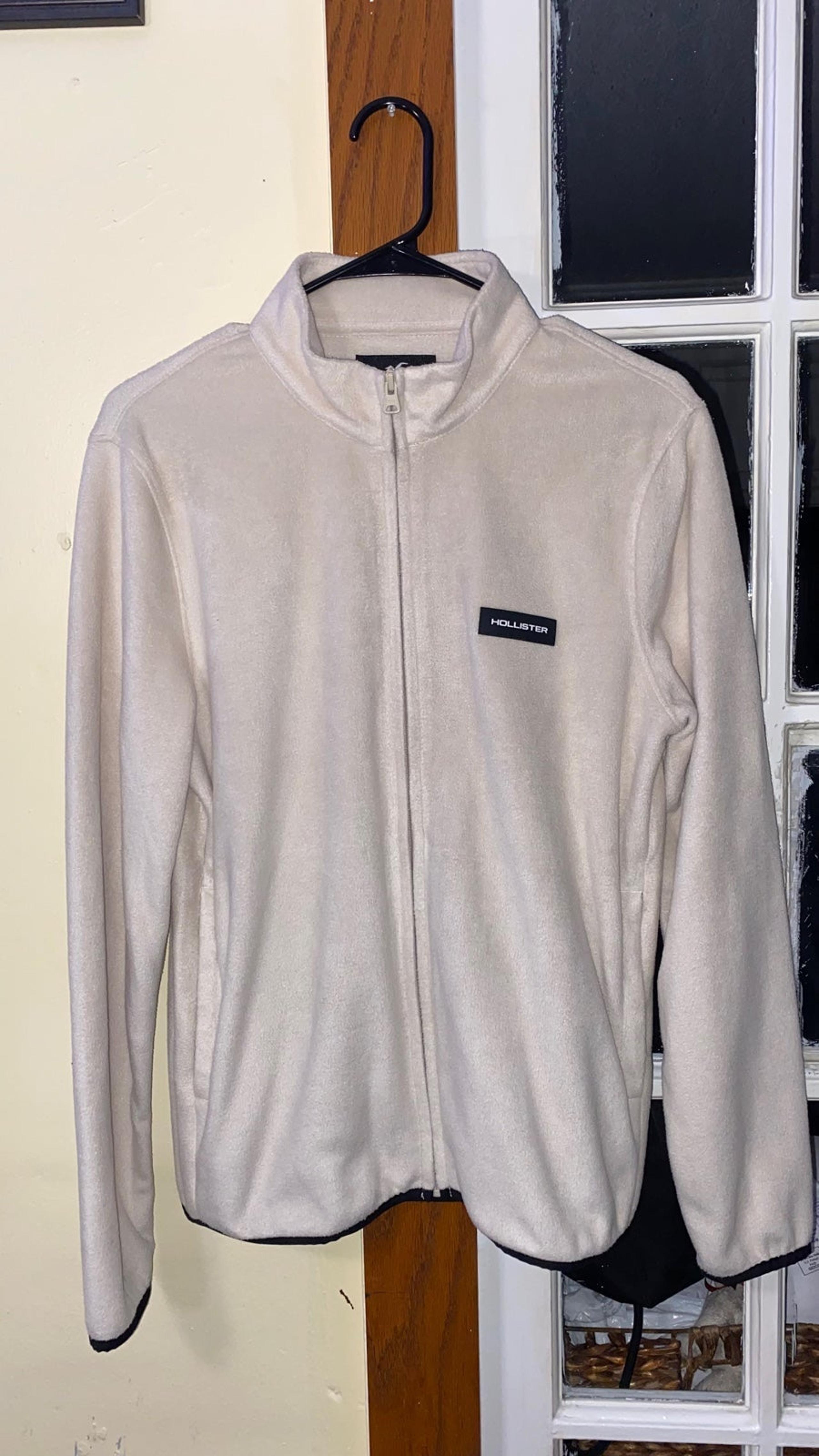 Hollister Men - fleece jacket - cream