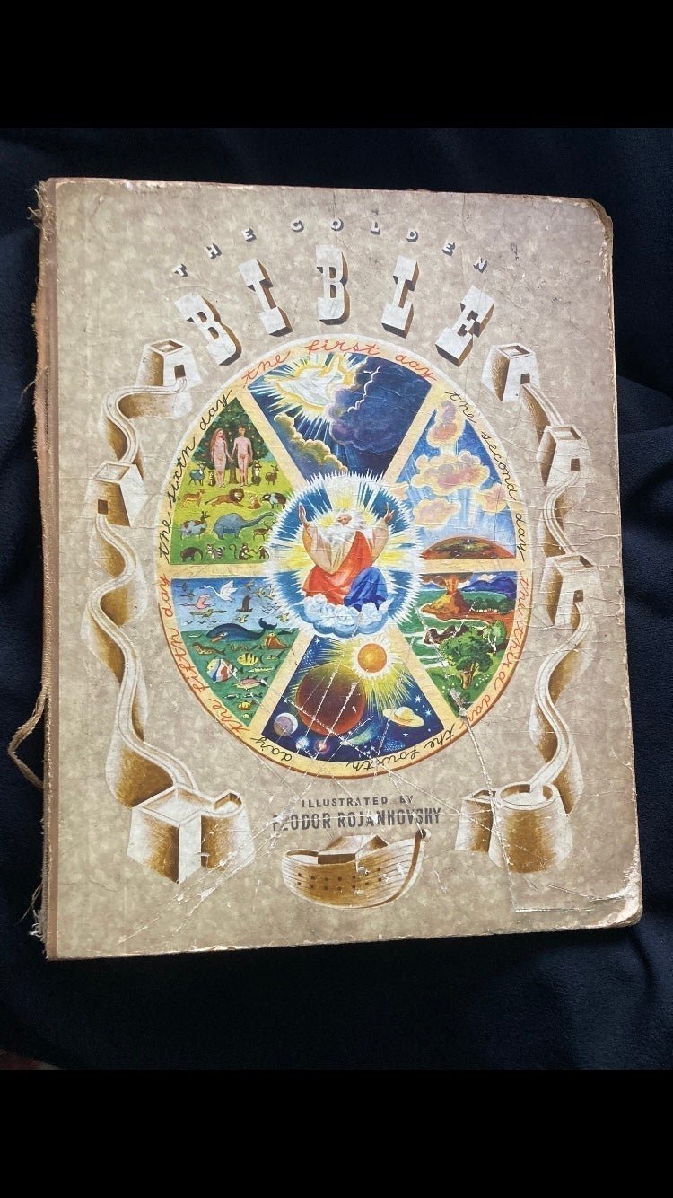 First Edition ..The Golden Bible stories from the old King James Version