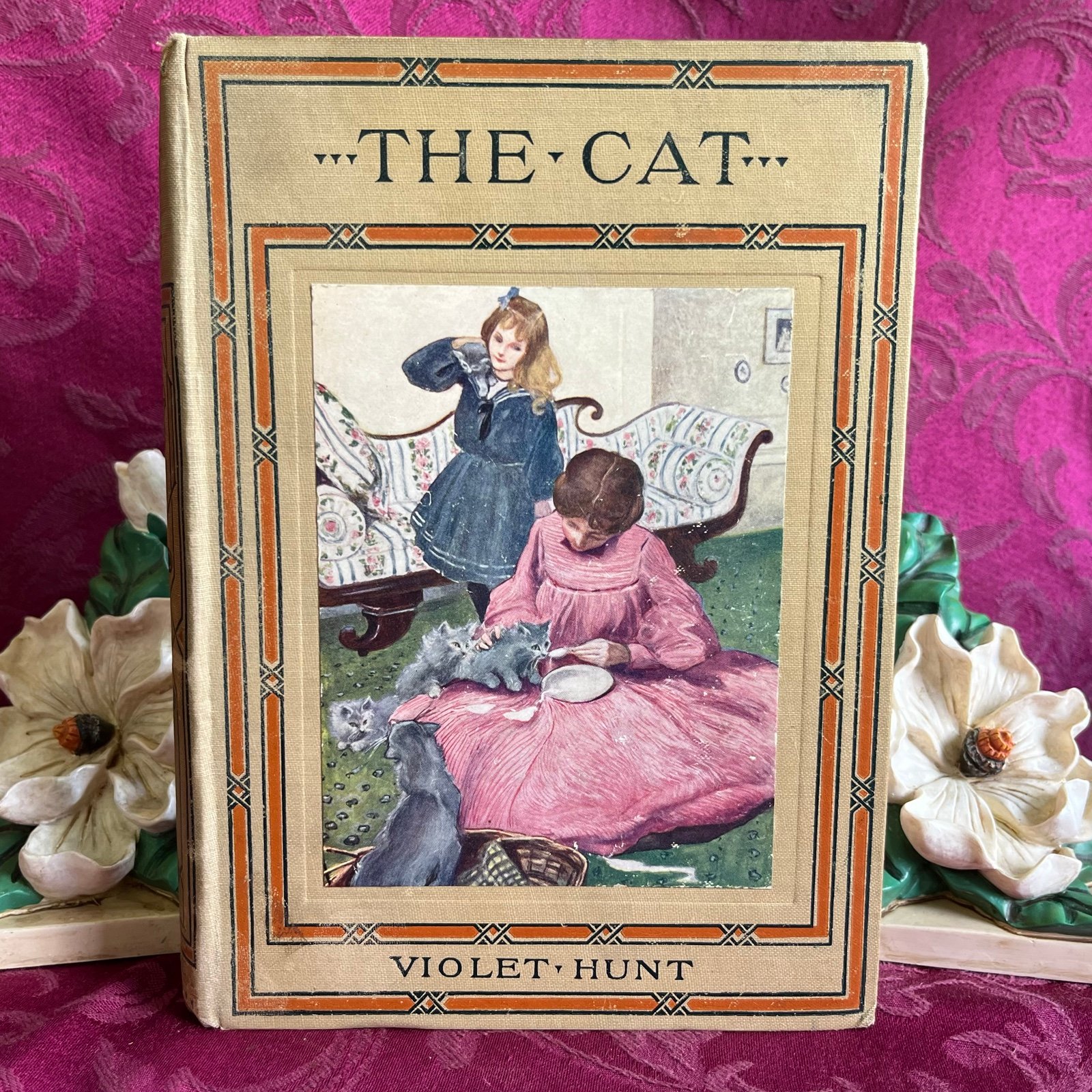 1910 The Life Story of a Cat by Violet Hunt. Animal Autobiographies. Illustrated