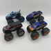 Hot Wheels Monster Jam 1:64 Megalodon, Iron Outlaw, Hurricane Force, Instigator