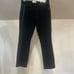 Frame Denim Le High Straight Leg Jeans, Noir Coated Tux Tuxedo Stripe Pants