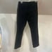 Frame Denim Le High Straight Leg Jeans, Noir Coated Tux Tuxedo Stripe Pants