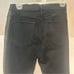 Frame Denim Le High Straight Leg Jeans, Noir Coated Tux Tuxedo Stripe Pants