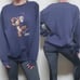 Vintage Tigger The Disney Store Blue Sweatshirt