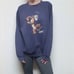 Vintage Tigger The Disney Store Blue Sweatshirt
