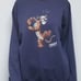 Vintage Tigger The Disney Store Blue Sweatshirt