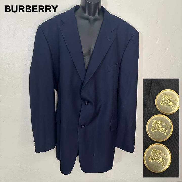 Burberry Custom Blazer 54L Gently worn Wool blend Made in USA 2 button