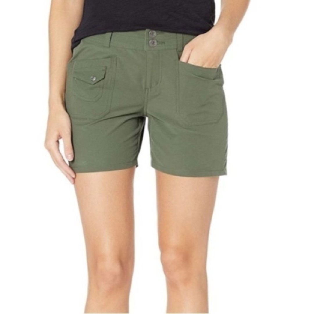 Marmot stretch cotton nylon shorts green 6