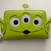 NWT Glow Pixar Toy Story Alien Sequin Cosplay Zip Around Wallet