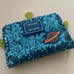 NWT Glow Pixar Toy Story Alien Sequin Cosplay Zip Around Wallet
