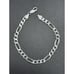 8” New Condition Sterling Silver Figaro Bracelet 6MM 8 Grams P3