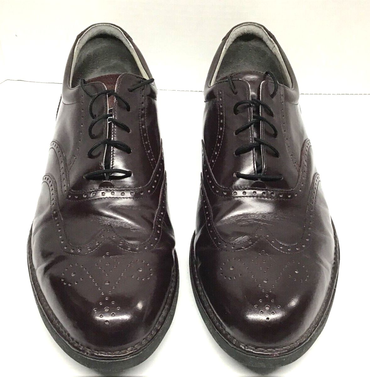 Rockport DresSports Lightweight Mens 13M Leather Cordovan Vibram Wingtip Oxfords