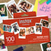 Fujifilm Instax Mini Film Super Value Pack (100 Film Pack)