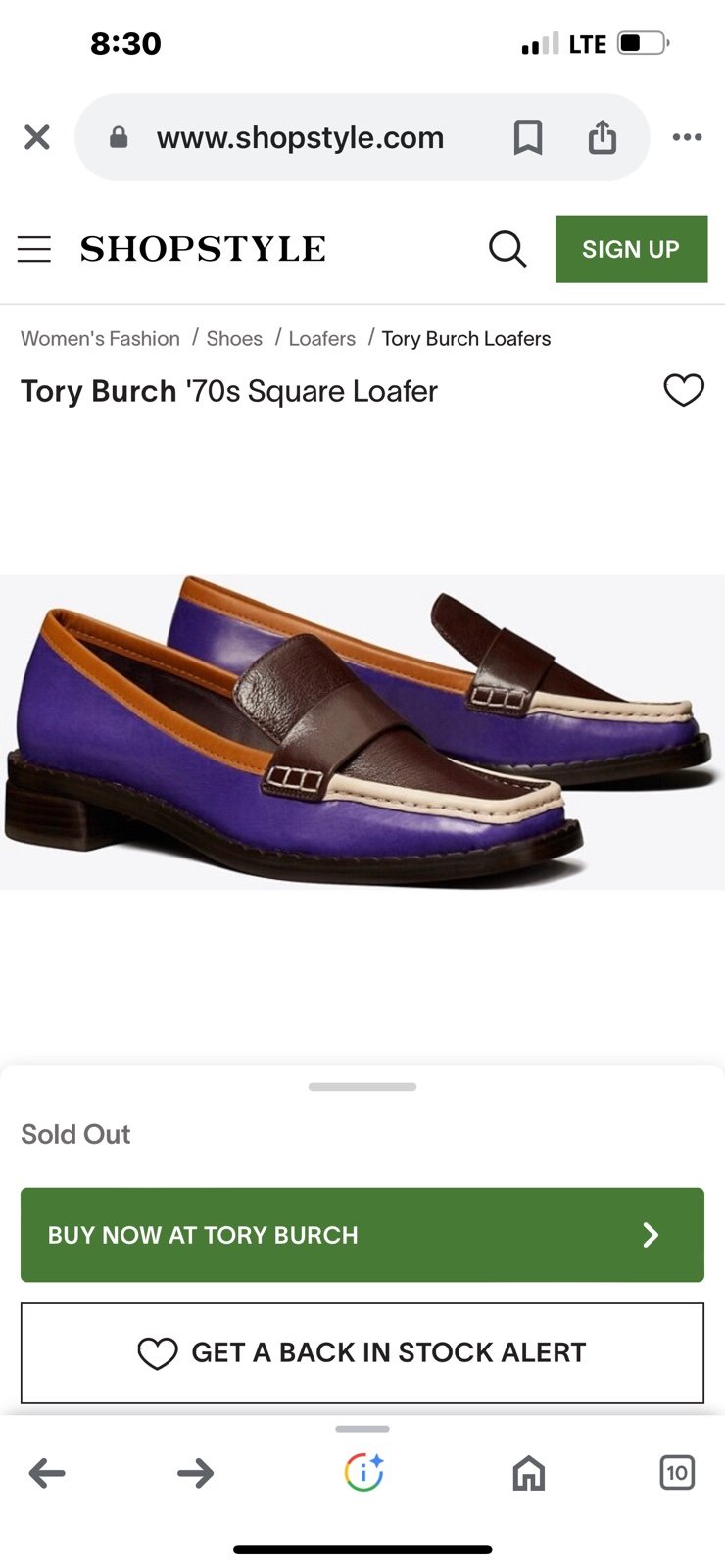Tory Burch loafers