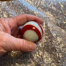 Slag marble gear shift knob