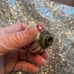 Slag marble gear shift knob