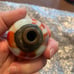 Slag marble gear shift knob