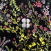 SWEATY BETTY The Power Full Length Workout Leggings In Black w/ Floral Print XS