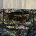 SWEATY BETTY The Power Full Length Workout Leggings In Black w/ Floral Print XS