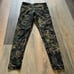 SWEATY BETTY The Power Full Length Workout Leggings In Black w/ Floral Print XS
