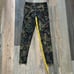 SWEATY BETTY The Power Full Length Workout Leggings In Black w/ Floral Print XS