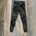 SWEATY BETTY The Power Full Length Workout Leggings In Black w/ Floral Print XS