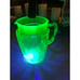 Vintage Depression/Vaseline Glass Water Pitcher Uranium Glow