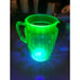 Vintage Depression/Vaseline Glass Water Pitcher Uranium Glow