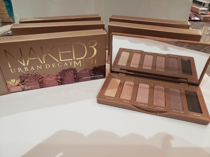 Urban Decay ~ Lot of 5 ~ Naked #3 Mini Palette - Brand New in boxes