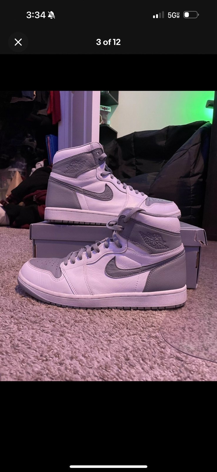 Air Jordan 1 OG Retro High Stealth