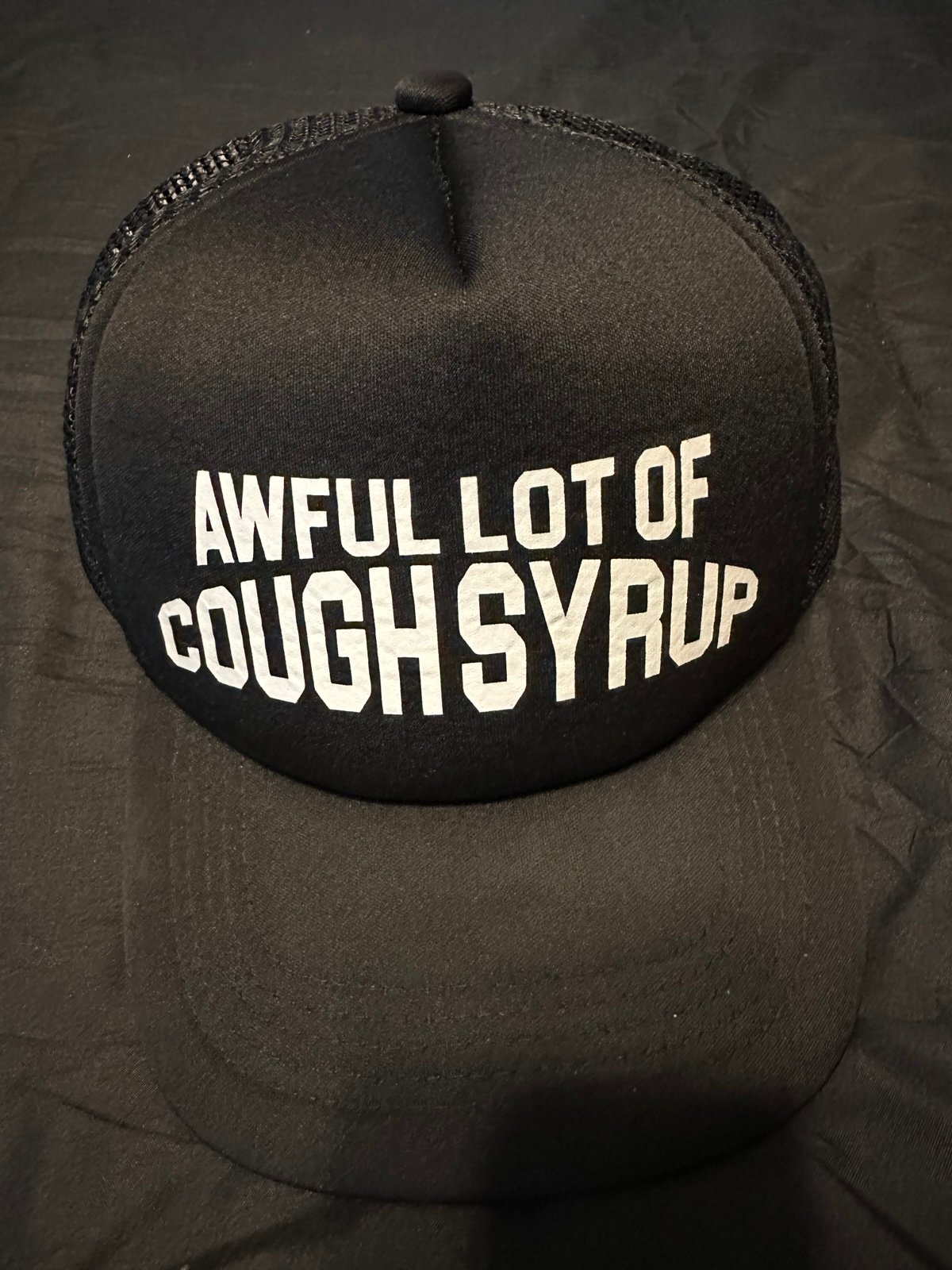 Awful Lot Of Cough Syrup Trucker Hat