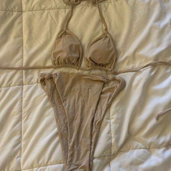 Yolanda swim extra small, super high waist bikini set